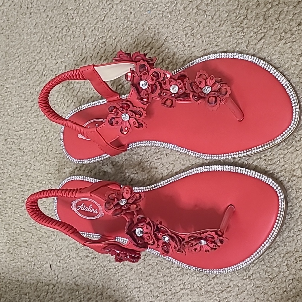 Atalina Rhinestone Sandals